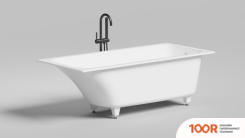 Ванна Salini ORLANDA 170X75 102027M (S-STONE, МАТОВЫЙ) (336025)