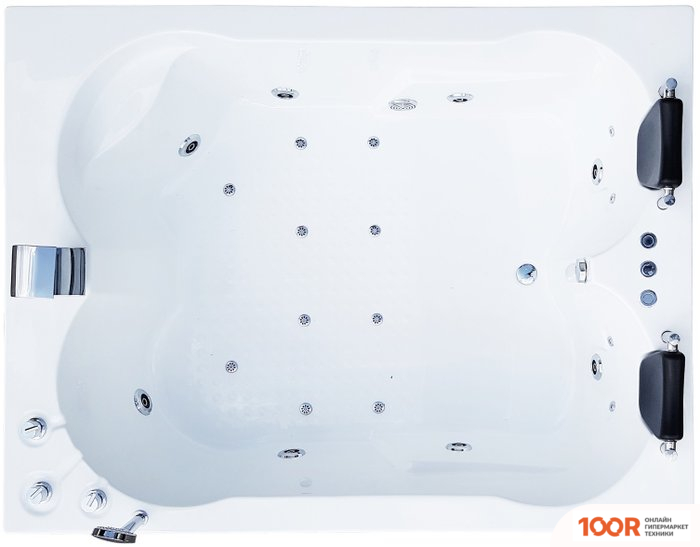 Ванна Royal Bath HARDON DE LUXE 200X150X75 RB083100DL (С ГИДРОМАССАЖЕМ) (335897)