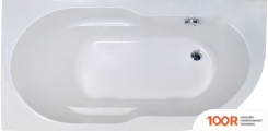 Ванна Royal Bath AZUR 160X80L RB614202 (С КАРКАСОМ) (335889)