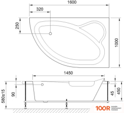 Ванна Royal Bath ALPINE 160X100R RB819101 (335877)