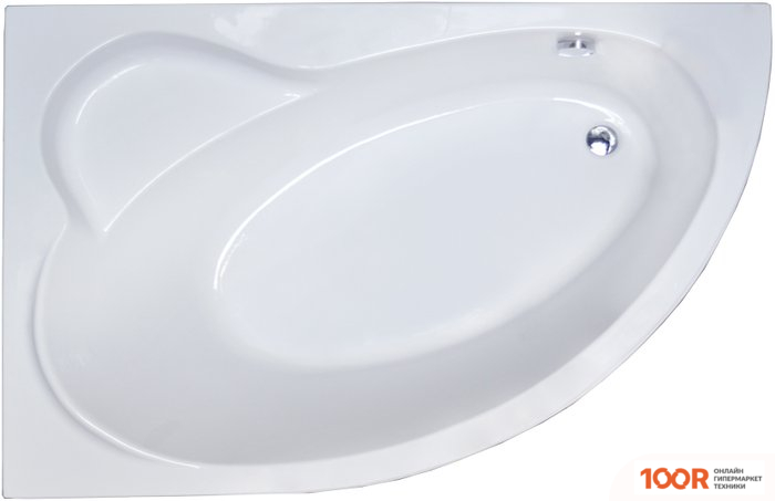 Ванна Royal Bath ALPINE 150X100L RB819100 (С ЭКРАНОМ) (335872)