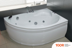 Ванна Royal Bath ALPINE 140X95X58R RB819103 (С КАРКАСОМ И ЭКРАНОМ) (335870)