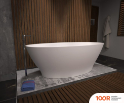 Ванна Radostone ADRIANA 170X80.5 (БЕЛЫЙ/СЕРЫЙ) (335849)