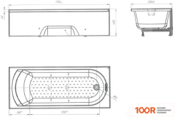 Ванна Poseidon LILY 170X70 (335831)