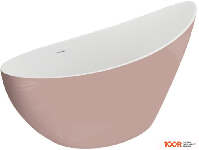 Ванна Polimat ZOE 180X80 00410 (РОЗОВЫЙ) (335819)