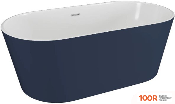 Ванна Polimat UZO 160X80 00516 (ТЕМНО-СИНИЙ) (335808)