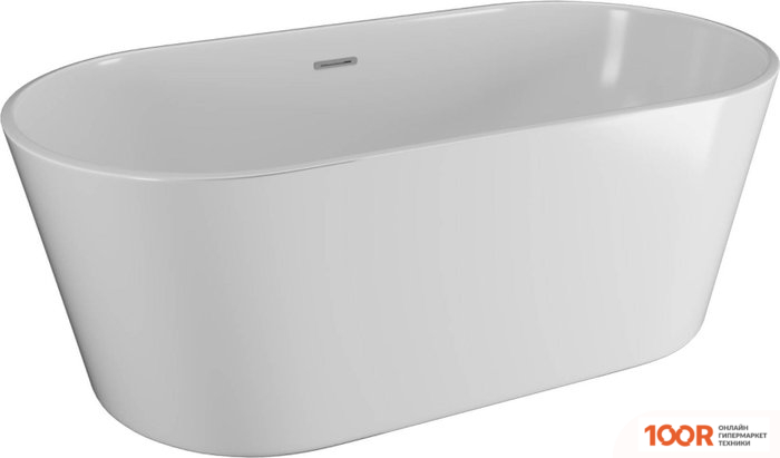 Ванна Polimat UZO 160X80 (ОТДЕЛЬНОСТОЩАЯ, БЕЛЫЙ) (335802)