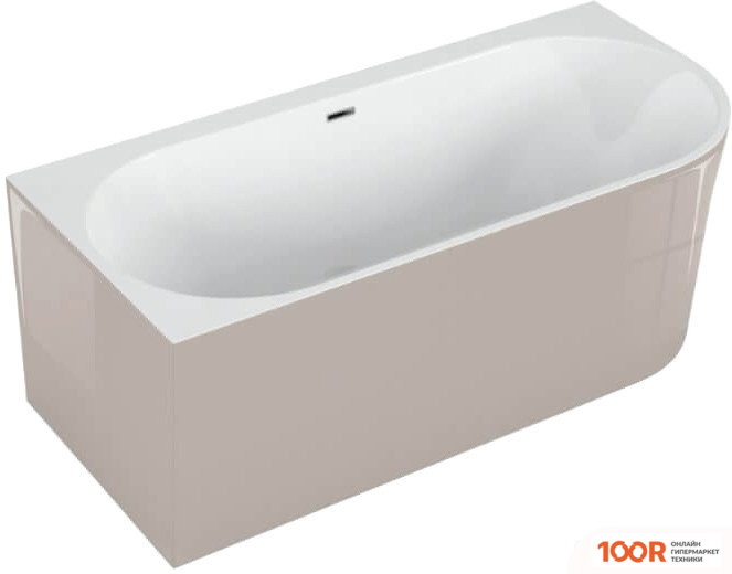 Ванна Polimat SOLA 160X75 L 00043 (СЕРЫЙ) (335791)