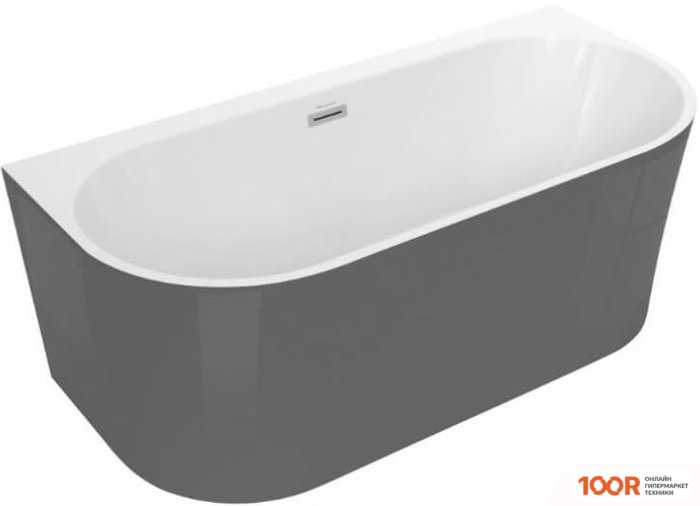 Ванна Polimat SOLA 160X75 00171 (ГРАФИТ) (335781)