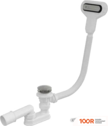 Ванна Polimat RISA 160X80 (ПРИСТЕННАЯ, БЕЛЫЙ) (335752)