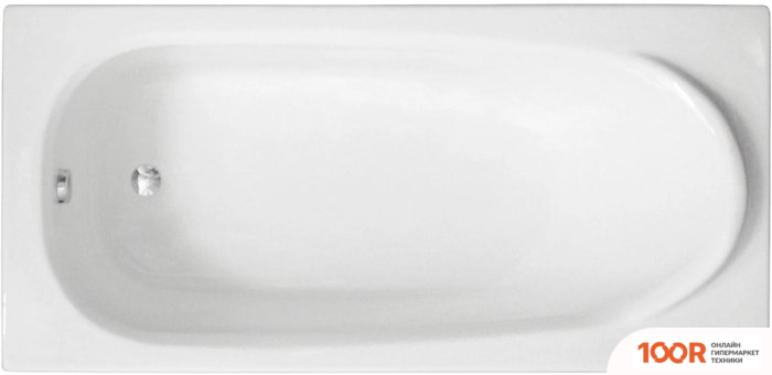 Ванна Polimat MEDIUM 190X80 00298 (С НОЖКАМИ) (335749)