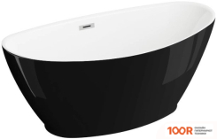Ванна Polimat MANGO 150X75 00519 (ЧЕРНЫЙ ГЛЯНЕЦ) (335742)