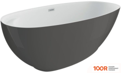 Ванна Polimat KIVI 165X75 00476 (ГРАФИТ) (335738)