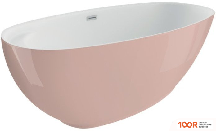 Ванна Polimat KIVI 165X75 00474 (РОЗОВЫЙ) (335736)