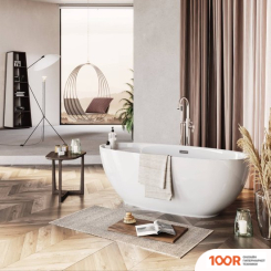 Ванна Polimat KIVI 165X75 (ОТДЕЛЬНОСТОЩАЯ, БЕЛЫЙ) (335732)