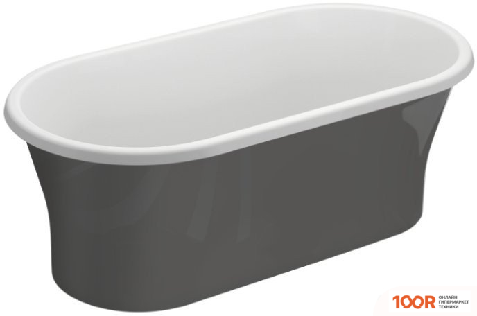 Ванна Polimat AMONA 150X75 00413 (ГРАФИТ) (335706)