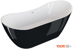 Ванна Polimat ABI 180X80 00040 (ЧЕРНЫЙ ГЛЯНЕЦ) (335696)