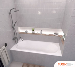 Ванна Marmo Elite АСТИ 180 (БЕЛЫЙ) (335636)