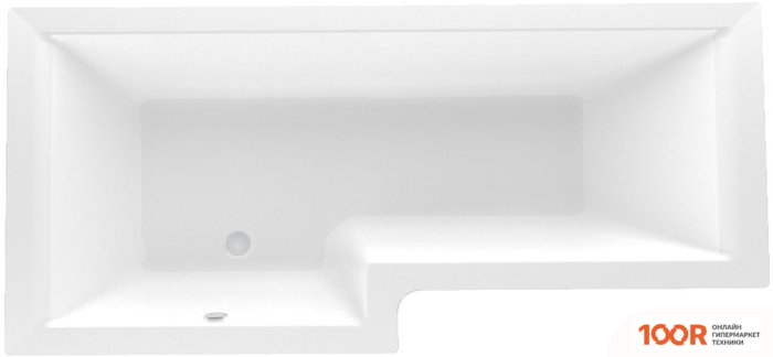 Ванна MarkaOne LINEA 165X85L (С КАРКАСОМ И ЭКРАНОМ) (335602)