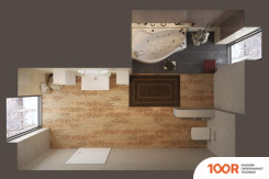 Ванна MarkaOne GRACIA 160X95L (С КАРКАСОМ И ЭКРАНОМ) (335579)