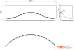 Ванна Lavinia Boho AVEO 140Х140 37040140 (335414)