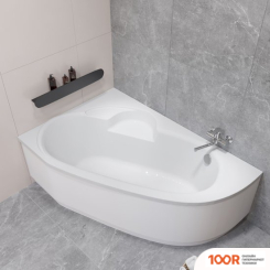 Ванна Lauter VALENCIA 160X105 2102160L (С КАРКАСОМ И ЛИЦЕВЫМ ЭКРАНОМ) (335373)