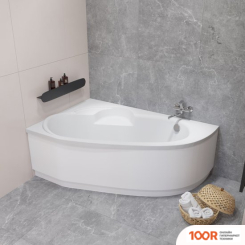 Ванна Lauter VALENCIA 160X105 2102160L (С КАРКАСОМ И ЛИЦЕВЫМ ЭКРАНОМ) (335373)