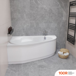 Ванна Lauter VALENCIA 160X105 2102160L (С КАРКАСОМ И ЛИЦЕВЫМ ЭКРАНОМ) (335373)