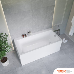 Ванна Lauter SERAPHINA 160X80 2112160R (С КАРКАСОМ, ЛИЦЕВЫМ И ТОРЦЕВЫМ ЭКРАНАМИ) (335320)