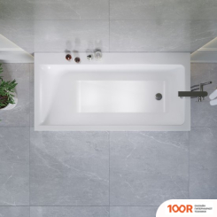 Ванна Lauter SERAPHINA 160X80 2112160R (С КАРКАСОМ И ЛИЦЕВЫМ ЭКРАНОМ) (335318)