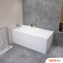 Ванна Lauter SERAPHINA 160X80 2112160L (С КАРКАСОМ, ЛИЦЕВЫМ И ТОРЦЕВЫМ ЭКРАНАМИ) (335313)