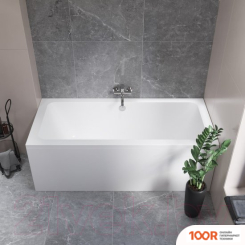 Ванна Lauter OLYMPIA 170X75 21100075 (С НОЖКАМИ И ЛИЦЕВЫМ ЭКРАНОМ) (335288)