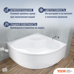 Ванна Lauter MAJESTICA 150X150 21040150 (С КАРКАСОМ) (335231)