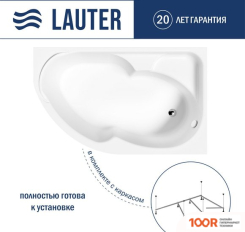 Ванна Lauter GENEVA 170X105 2103170R (С КАРКАСОМ) (335167)