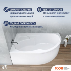 Ванна Lauter GENEVA 170X105 2103170L (С КАРКАСОМ) (335162)