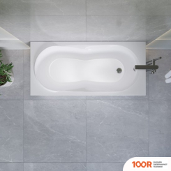 Ванна Lauter CELESTE 160X70 21060060 (С КАРКАСОМ, ЛИЦЕВЫМ И ТОРЦЕВЫМ ЭКРАНАМИ) (335079)