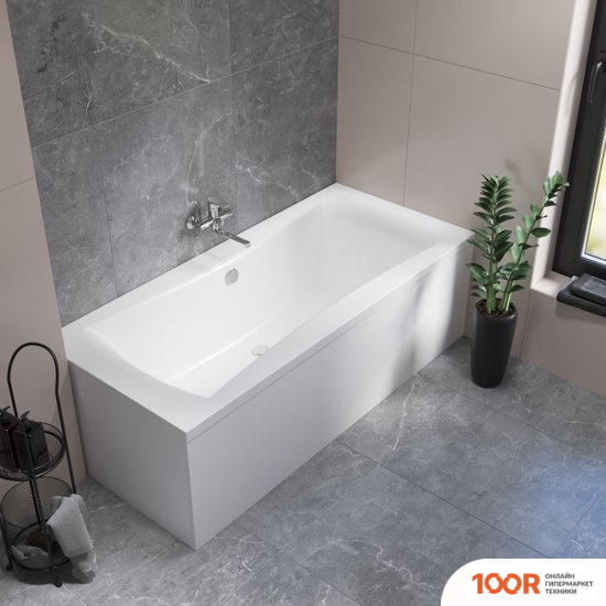 Ванна Lauter BELGRAVIA 180X80 21110180 (С КАРКАСОМ И ЛИЦЕВЫМ ЭКРАНОМ) (334915)