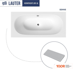 Ванна Lauter AVA 170 21208070 (С СЕРЫМ ПОДГОЛОВНИКОМ) (334906)