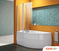 Ванна Kolpa-San LULU 170X110 (ЭКРАН, КАРКАС И СИФОН, ПРАВАЯ) (334772)