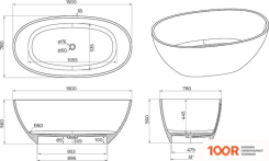 Ванна IVA BS101150E (334734)