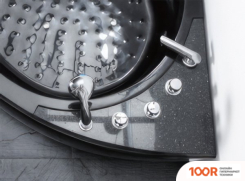 Ванна Gemy G9086 B L 170X133 (С ГИДРОМАССАЖЕМ) (334674)