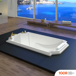 Ванна Fra Grande ЭСТЕЛОНА 190X110 4-01-2-0-5-409 (ХРОМ) (334637)