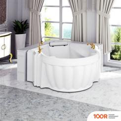 Ванна Fra Grande МОНТЕ-КАРЛО 149X149 4-01-0-0-1-401П (ПЕРЛАМУТРОВЫЙ) (334592)