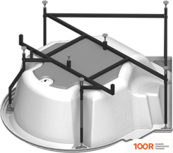 Ванна Fra Grande МОНТЕ-КАРЛО 149X149 4-01-0-0-1-401П (ПЕРЛАМУТРОВЫЙ) (334592)