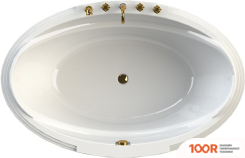 Ванна Fra Grande ГРАНАДА 185X119 4-01-0-0-1-403П (БЕЛЫЙ, С КАРКАСОМ) (334588)