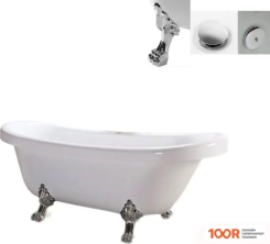 Ванна Cerutti SPA CLASSIC 170 CT9322 1700X790X750 (334474)