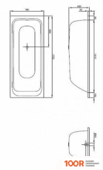 Ванна Bette SELECT 170X80 3411-000 (334408)