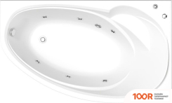 Ванна BAS ФЛОРИДА 160X88 (ПРАВАЯ, С ГИДРОМАССАЖЕМ FLAT) (334398)