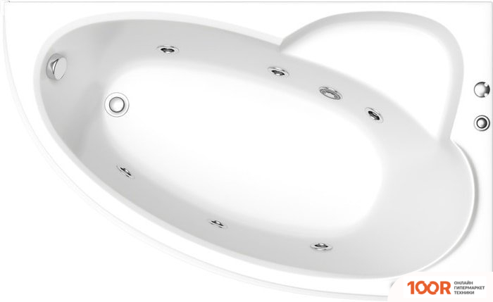 Ванна BAS САГРА 160X100R (334395)