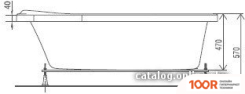 Ванна Artel Plast ВАЛЕРИЯ 160X105L (334317)